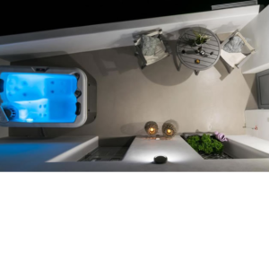 ΥΔΡΟΜΑΣΑΖ SPA ERMIS 184x124x78 ΜΕ ΚΑΛΥΜΜΑ ΚΑΙ ΣΚΑΛΑΚΙΑ - Image 5